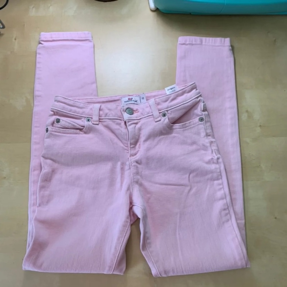 Vineyard Vines light pink skinny jeans size 10